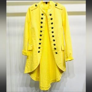 Jacket Military style L Yellow